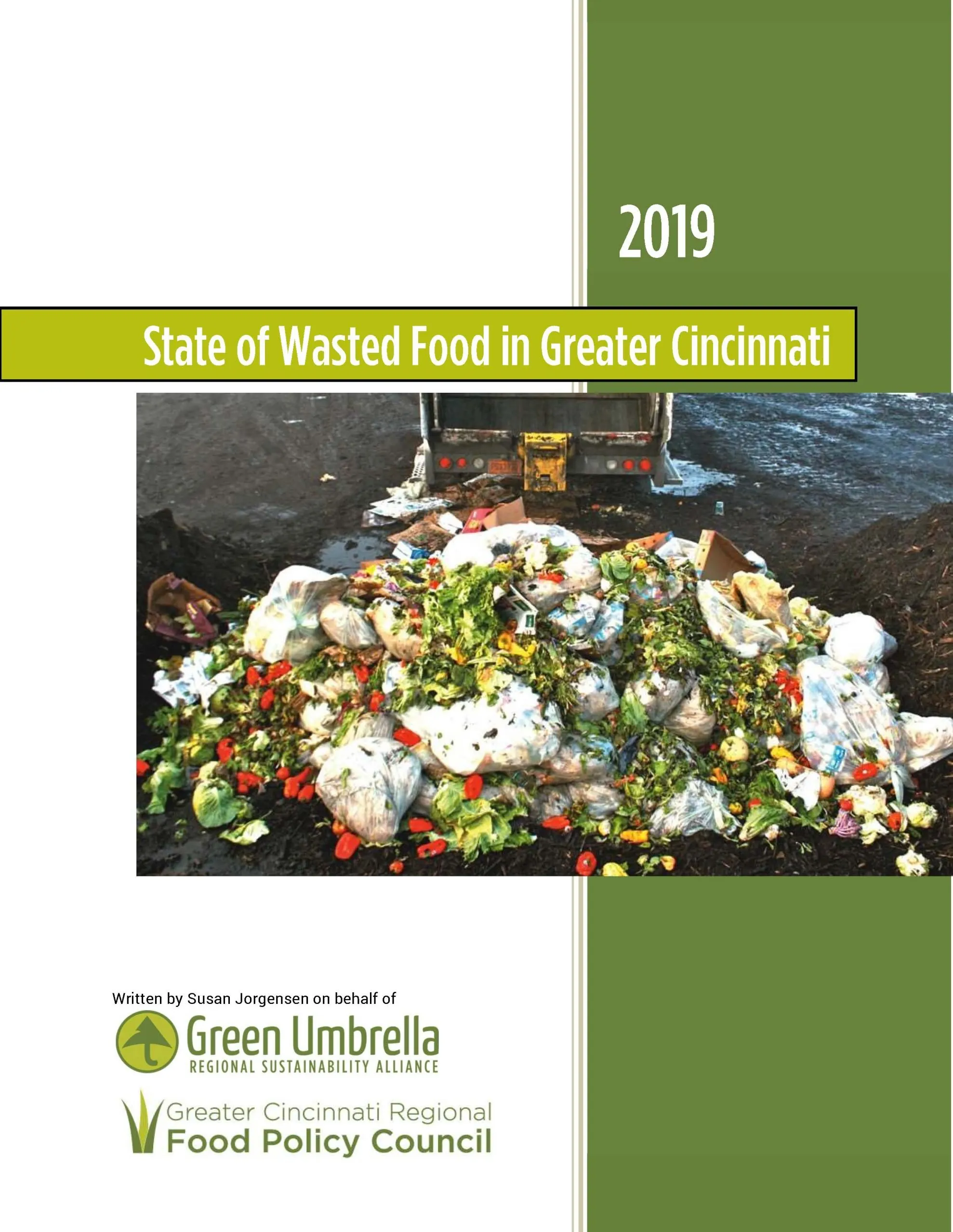 State of Wasted Food in Greater Cincinnati (2019)