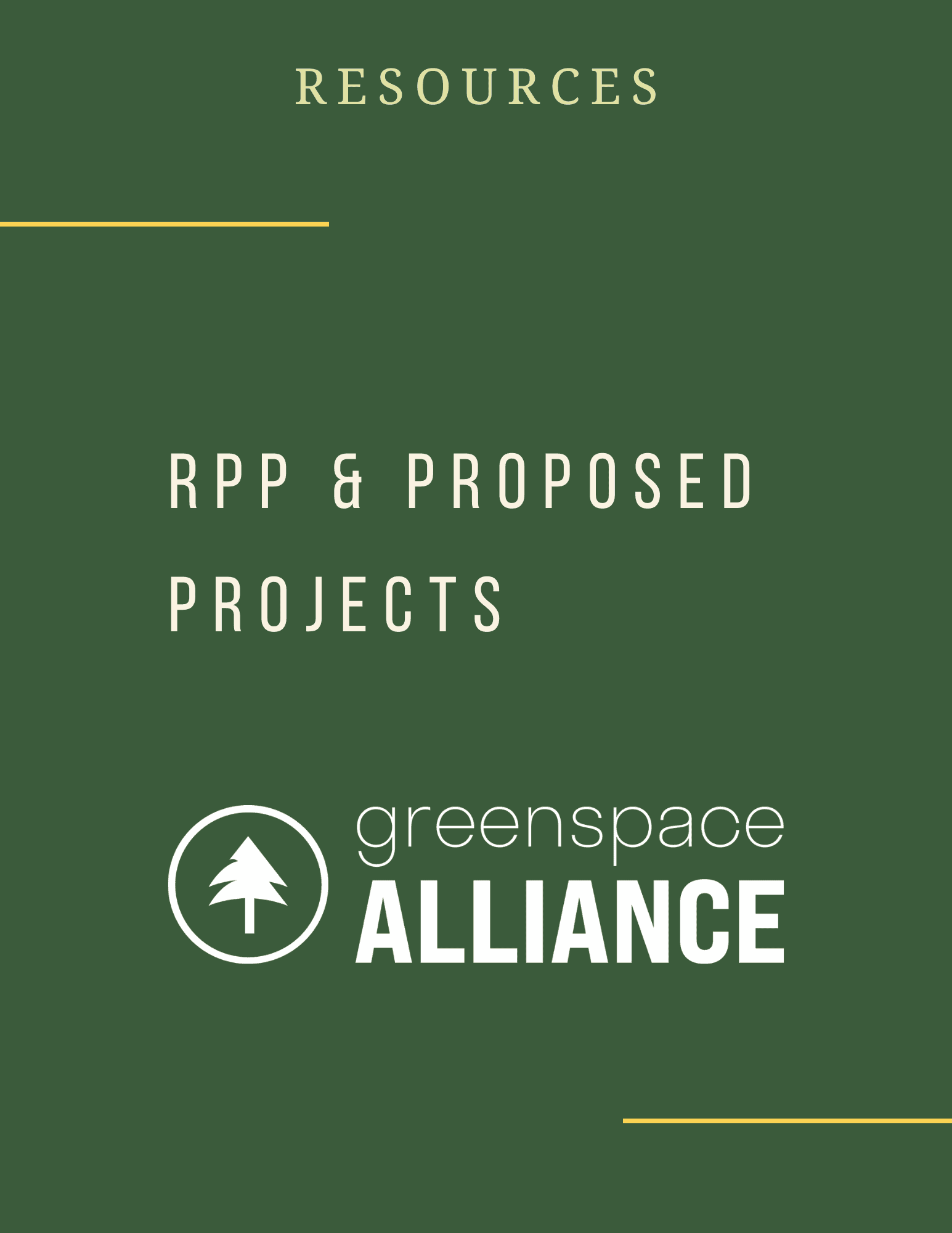 RPP & Proposed Projects