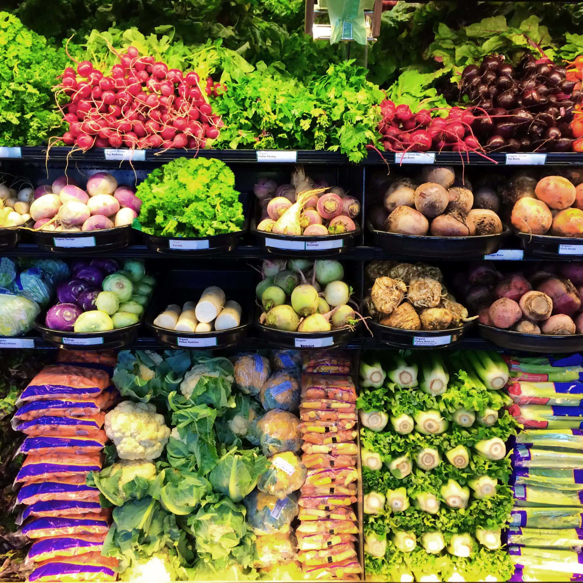 grocery veggie system